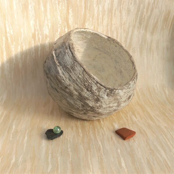 pot boule artisanal pour plantes grasses ou vertes – Image 4