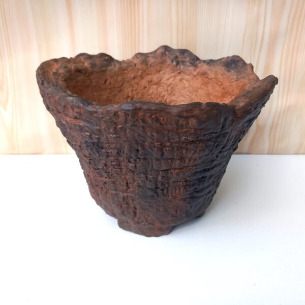 pot  rond évasé pour plante à caudex, cactus, succulentes – Image 7