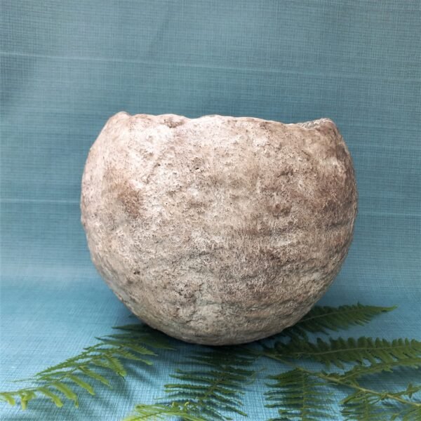 Grand pot de jardin ton  pierre