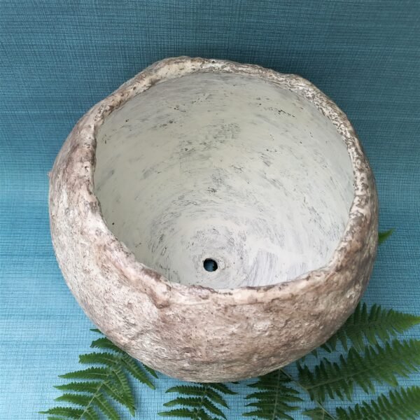 Grand pot de jardin ton  pierre – Image 6