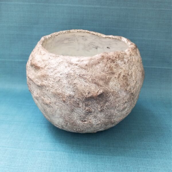Grand pot de jardin ton  pierre – Image 3