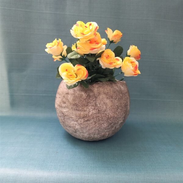 Grand pot de jardin ton  pierre – Image 7