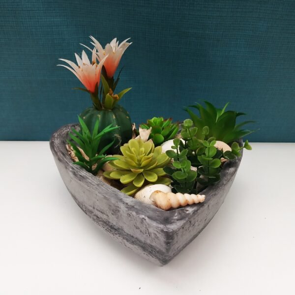 jardinière forme coeur – Image 9