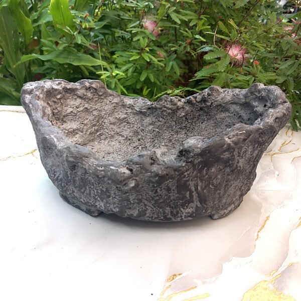pot Bonsaï allongé aspect rocher – Image 2