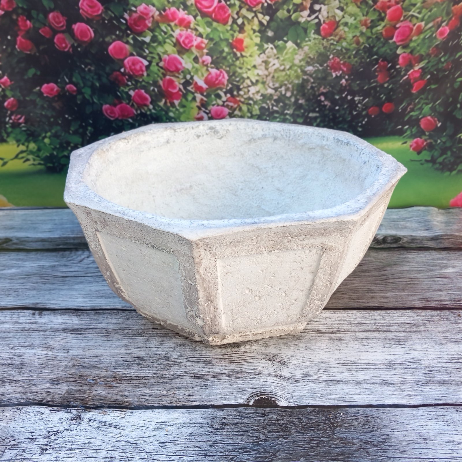 grand pot pour le jardin ,jardinière octogonale – Image 7