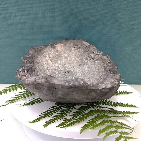 pot Bonsaï ovale aspect pierre grise – Image 7