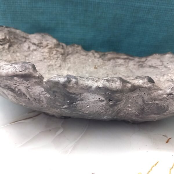 pot Bonsaï ovale aspect pierre grise – Image 6