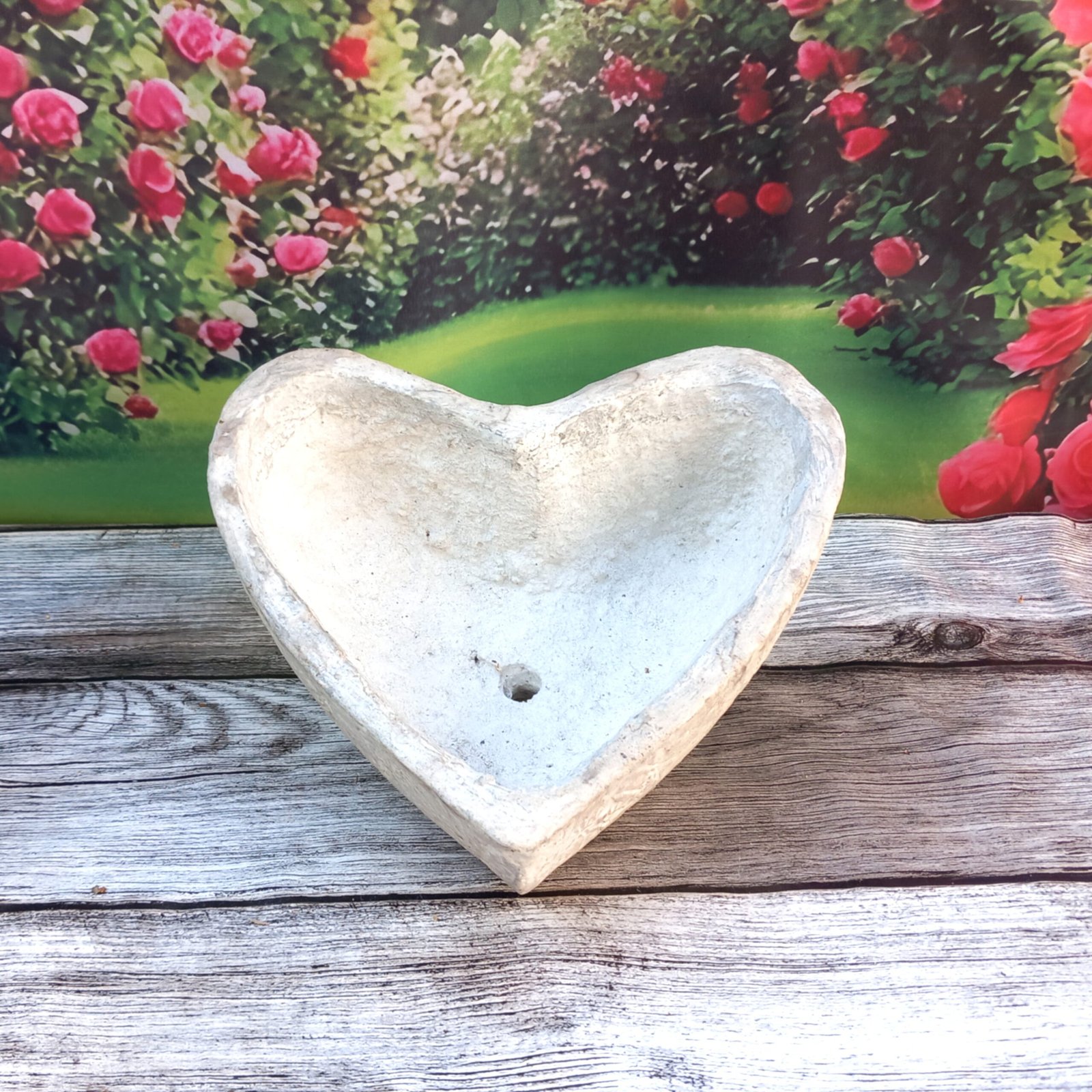 jardinière forme coeur pour l'extérieur – Image 4