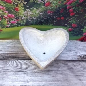 jardinière forme coeur pour l'extérieur