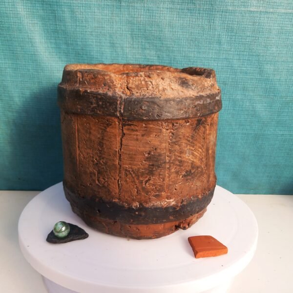 pot  de fleur aspect tonneau – Image 5