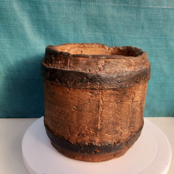 pot  de fleur aspect tonneau – Image 3