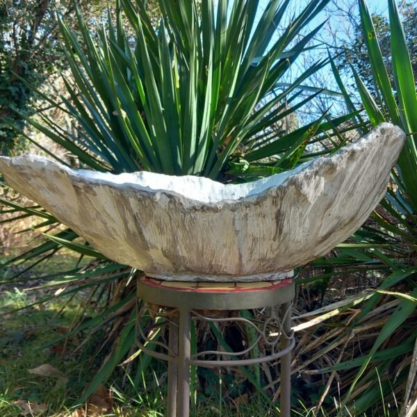 grande jardiniére  50 cm  ton pierre – Image 4