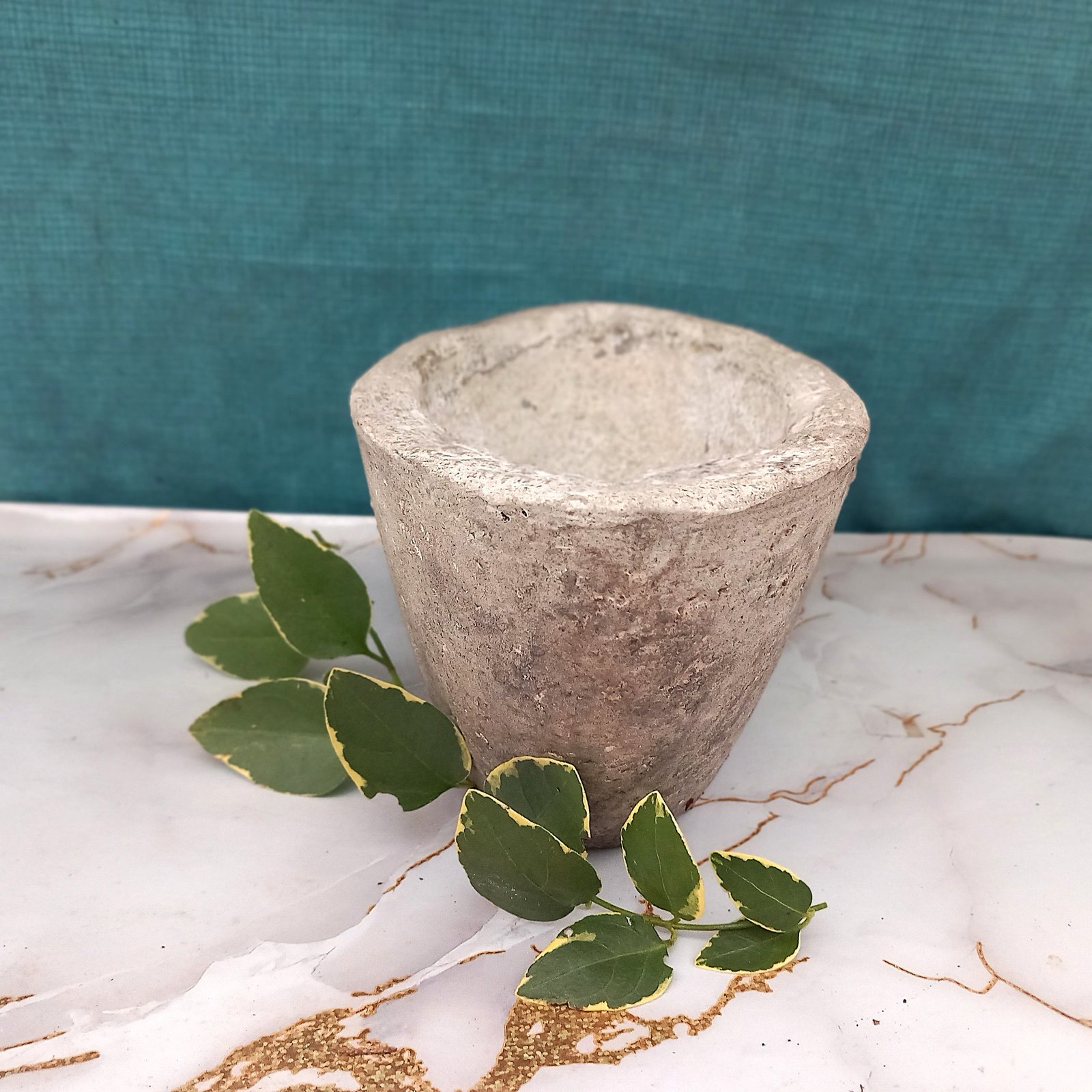 Jardinière ovale couleur pierre – Image 6
