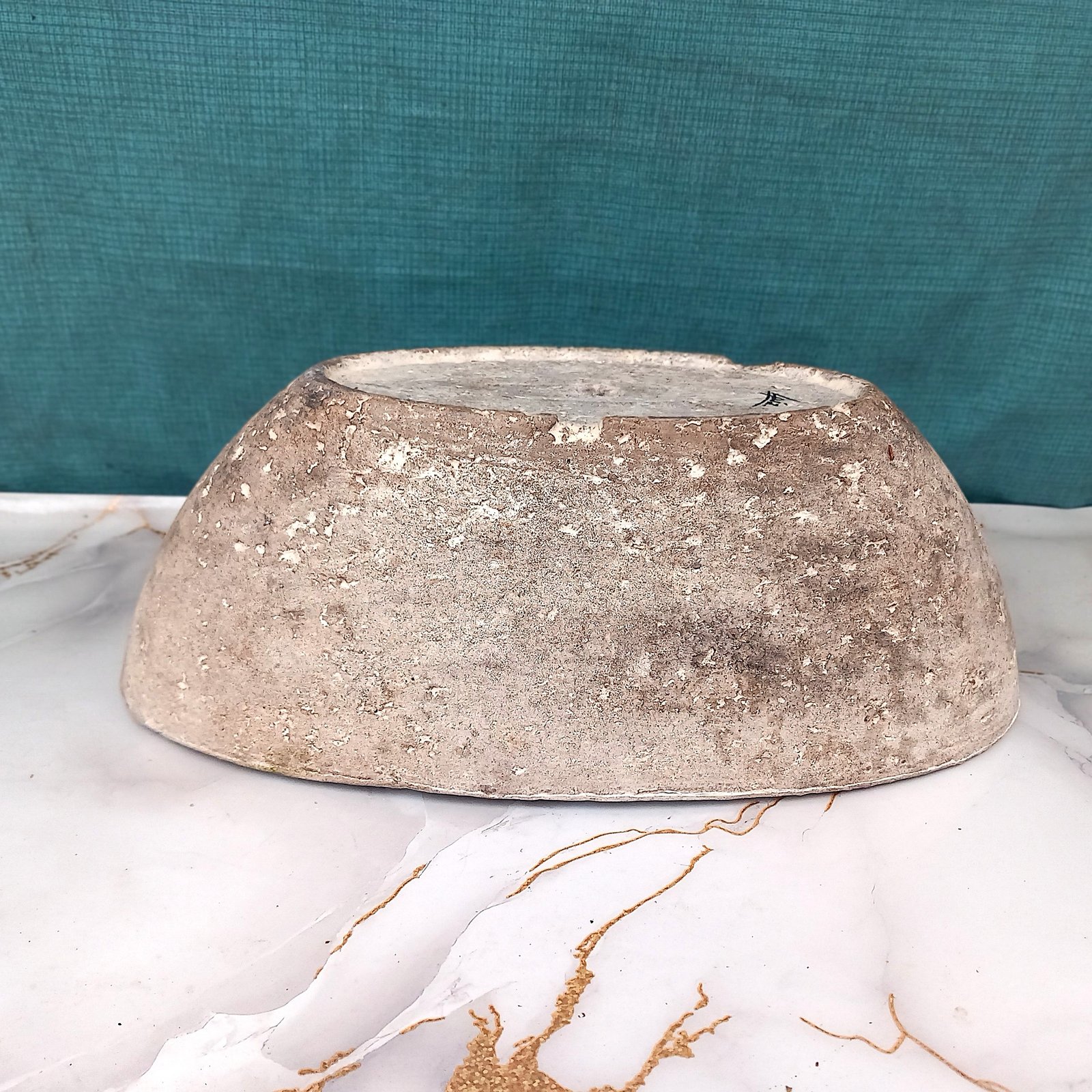 Jardinière ovale couleur pierre – Image 8