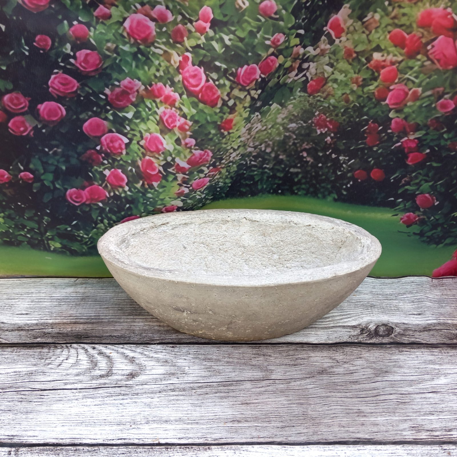 Jardinière ovale couleur pierre – Image 4