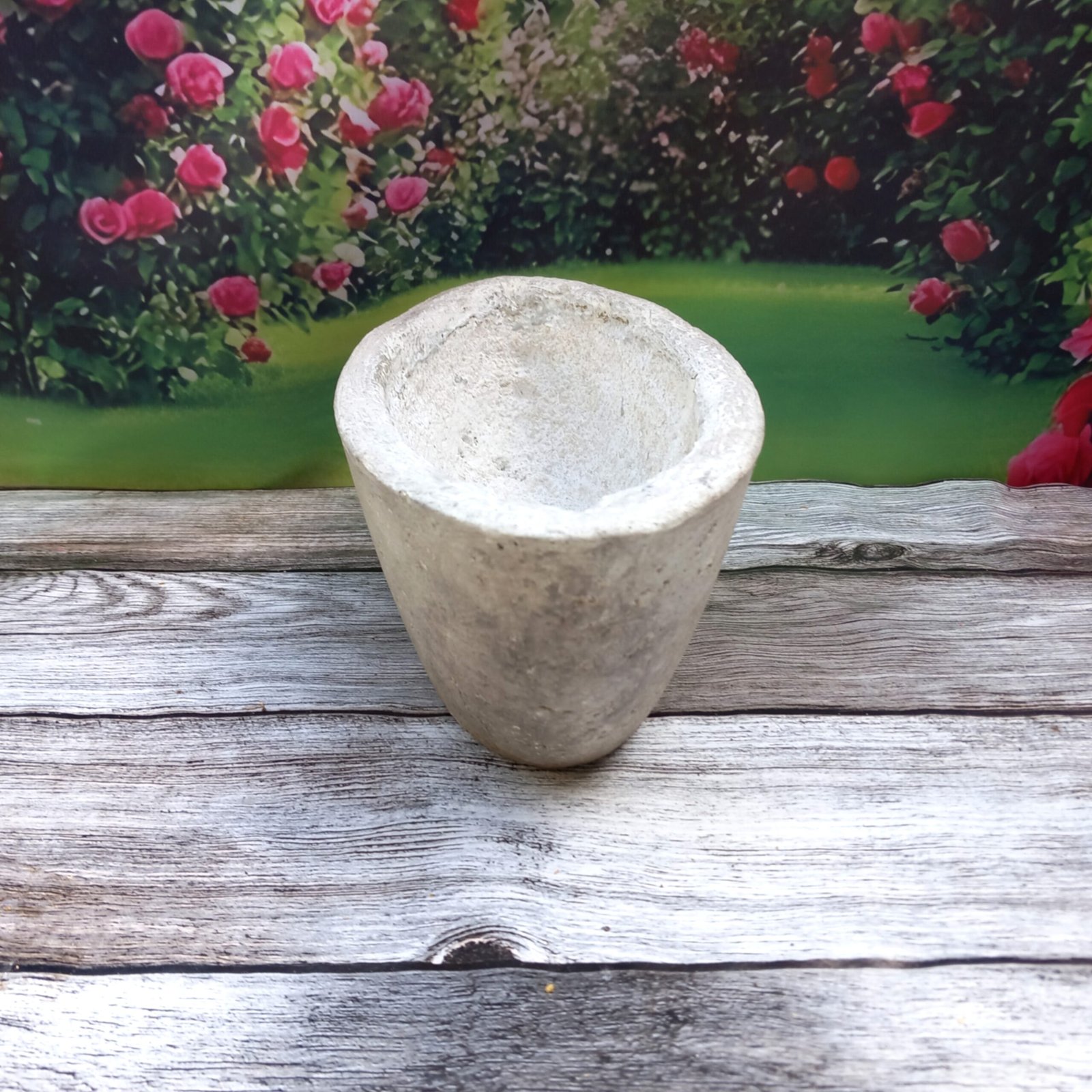 Jardinière ovale couleur pierre – Image 7