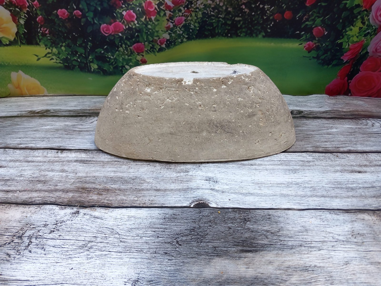 Jardinière ovale couleur pierre – Image 10