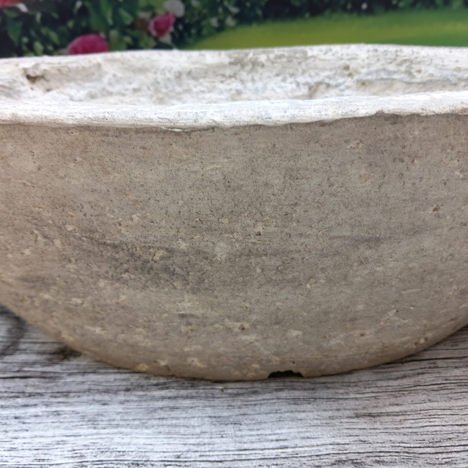 Jardinière ovale couleur pierre – Image 12