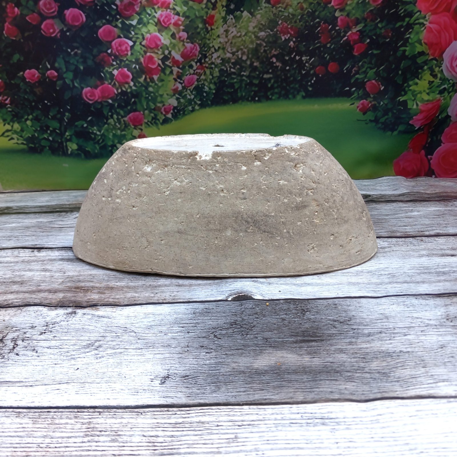 Jardinière ovale couleur pierre – Image 14