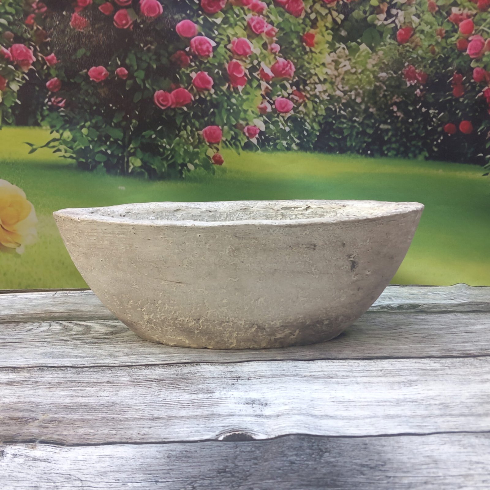 Jardinière ovale couleur pierre – Image 6