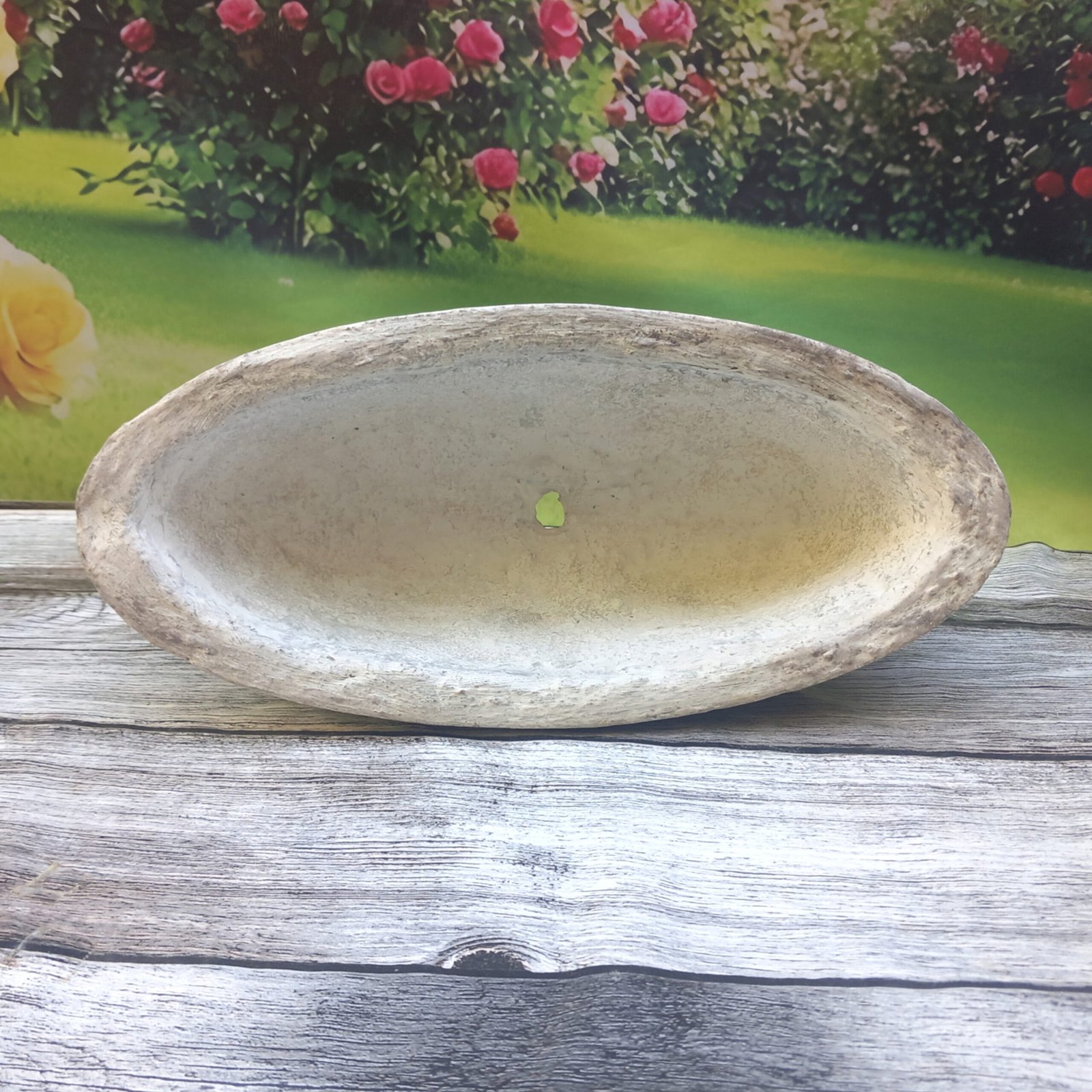 Jardinière ovale couleur pierre – Image 11