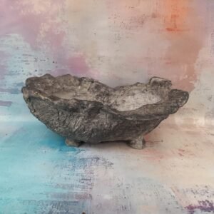pot Bonsaï artisanal gris pierre
